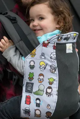 Example of the Kinderpack standard a great baby carrier 1 year old