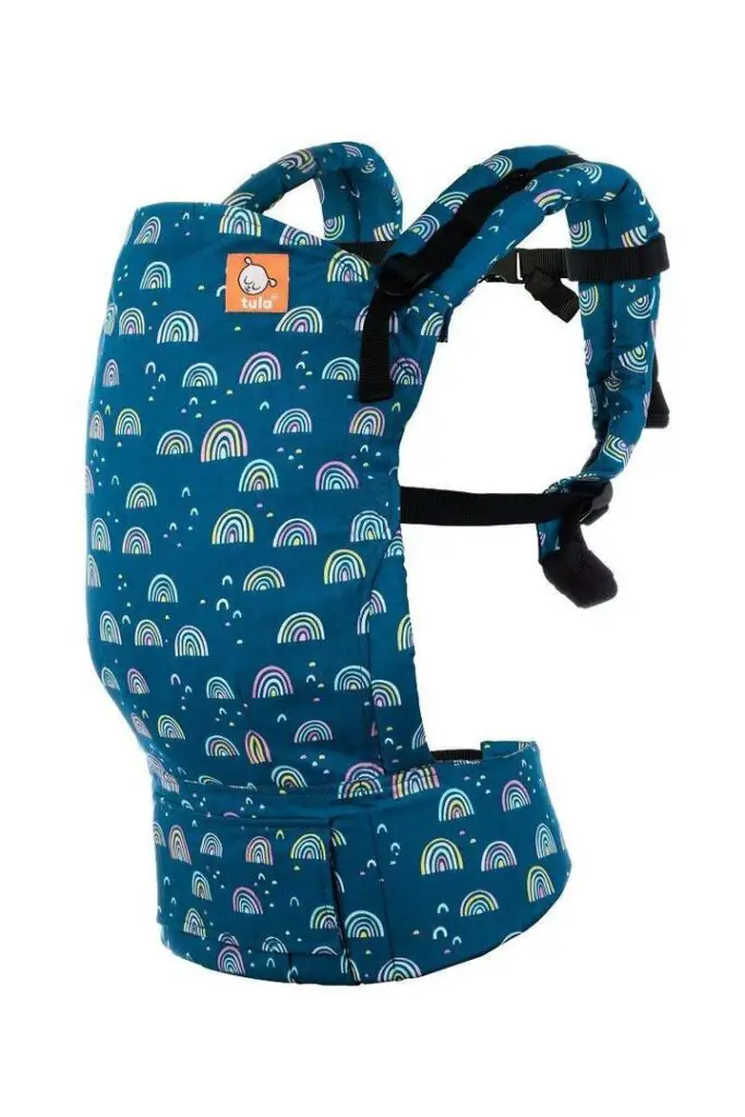Example of the Tula Toddler, a backpack carrier for toddler