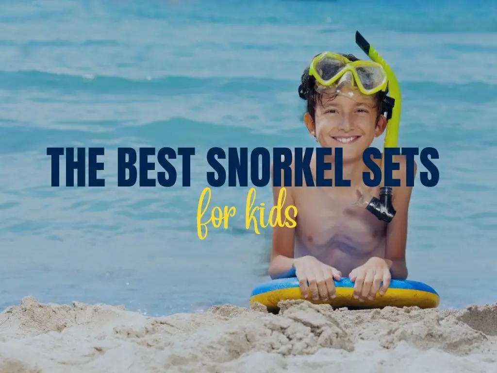 featured image of the best snorkel sets for kids article
